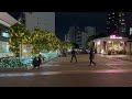 tokyo shinjuku christmas lights walking tour tokyo japan 4k hdr binaural