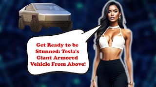 Get Ready to be Stunned: Tesla's Giant Armored Vehicle From Above!