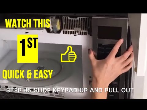 Fix Microwave Keypad Failure TRY THIS BEFORE BUYING A NEW ONE! - YouTube