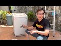 Toshiba Washing Machine Error E23 how to DIY 自己维修洗衣机，因为时常坏，看到人家换这么容易下次自己做哈哈哈#Unclechinlife