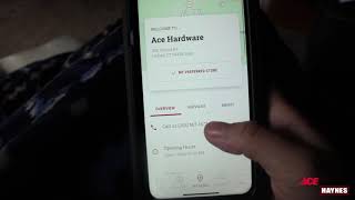 Ace Curbside Pick up