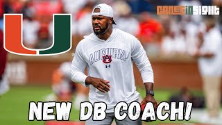 Miami set to hire Zac Etheridge as DB coach