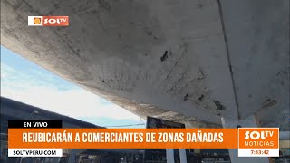 Chiclayo: reubican a comerciantes de zonas dañadas