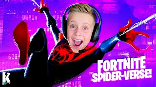 Spider-Verse Challenge in Fortnite! (Web Shooters are Back) K-CITY GAMING