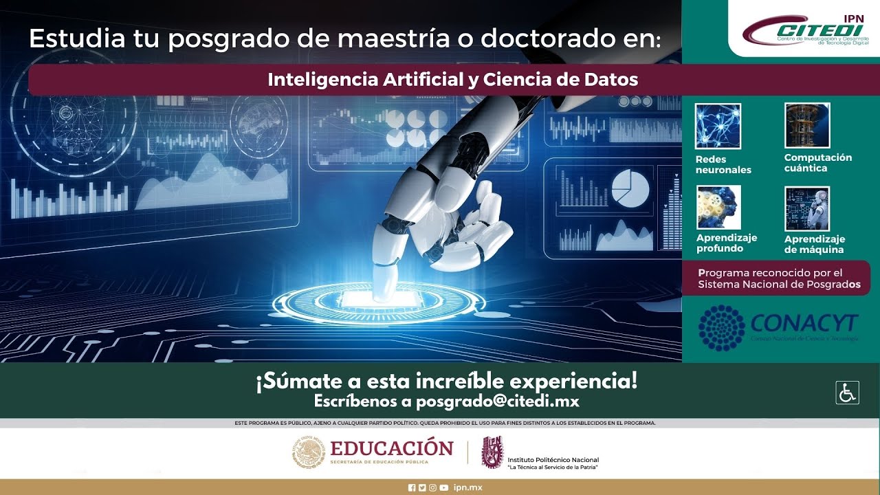 Inteligencia Artificial Y Ciencia De Datos - Maestría Y Doctorado ...