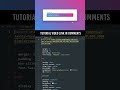 CSS Input Label Animation Floating Placeholder Text #shorts