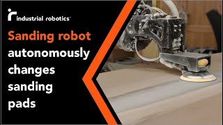 RoboSand - sanding robot autonomously changes sanding pads