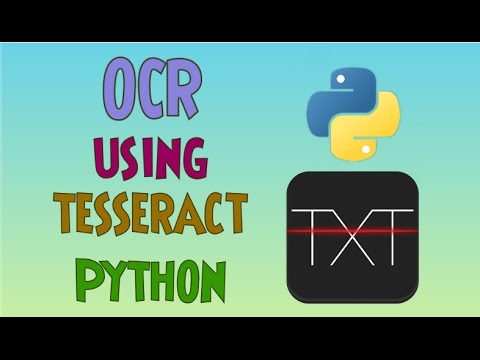 Optical Character Recognition Ocr Using Tesseract On