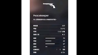 Battlefield 1玩家梦寐以求的彩蛋武器——peacekeeper