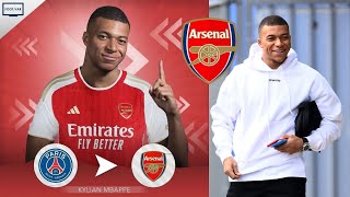 KYLIAN MBAPPE SHIRT NUMBER CONFIRMED AT ARSENAL | FREE TRANSFER AND MEDICALS READY IN SUMMER