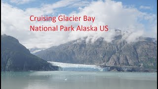 Cruising Glacier Bay National Park Alaska US, View the Magnificent Reid Glacier, Sept. 2 2023