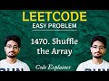 1470. Shuffle the Array | LEETCODE EASY