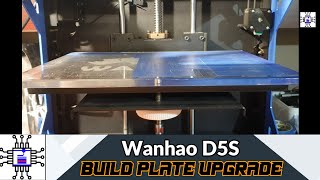 Wanhao D5S Build Plate Upgrade from Acrylic to Carborundum