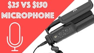 $25 vs $150 Microphone Comparison