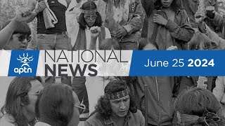APTN National News June 25, 2024 – Police involved incident in Kenora, Replanting after fire