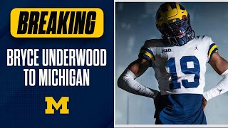 Bryce Underwood FLIPS from LSU to Michigan football | Instant Reaction, Analysis