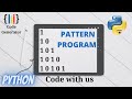 Binary Pattern Programs in python | Python for Beginner | Code Generator | CG.