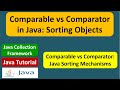 Comparable vs Comparator in Java: Sorting Objects | Java Collection Framework