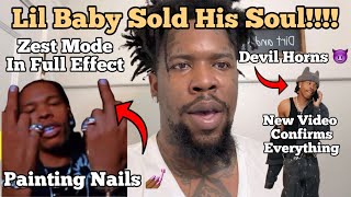 Lil Baby SOLD His SOUL & Goes  ZEST MODE Painting Nails! Michael Rubin Party Was
