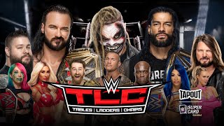 WWE TLC 2020 Full Confirmed Match Card Predictions