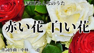 【カラオケ】赤い花 白い花 / 芹 洋子【オフボーカル メロディ有り karaoke】