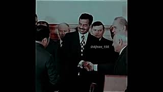 Saddam Hussein Attitude Status 🔥⚡ Miss You King 😣#saddam #oneummah #islam #oc