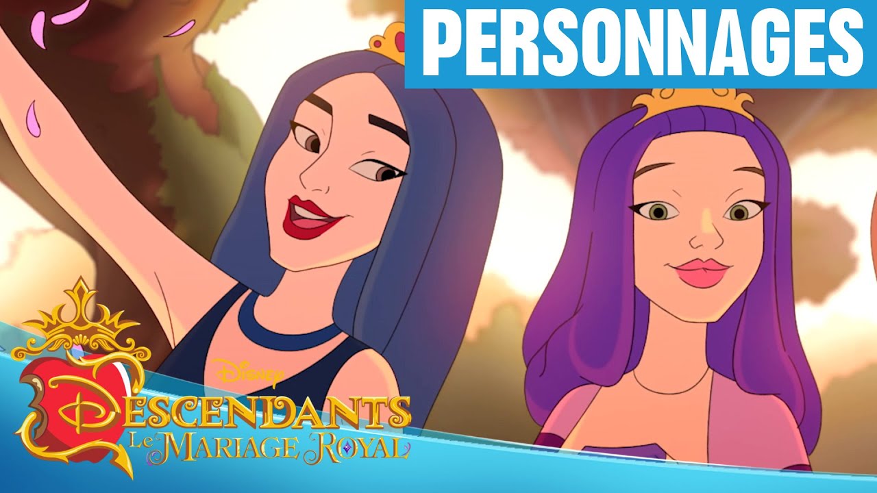 Descendants : Le Mariage Royal - Présentation Des Personnages - YouTube