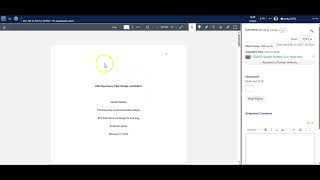 Grading Assignments in SpeedGrader: Navigation