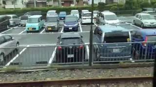 京阪宇治線　響け！ユーフォニアム号　中書島発車後