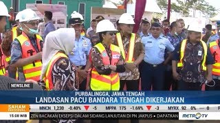 Menteri BUMN Cek Proyek Bandara di Purbalingga