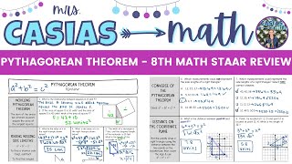 Pythagorean Theorem | 8th Grade Math STAAR Test Review Lesson
