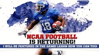 NCAA Football Is Coming To PS4 & Xbox One!!! This Is How YOU Can Be In The Game! #BringBackGreatness