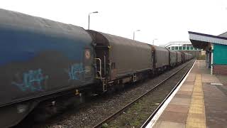 DB Cargo UK Class 66 no: 66099 @ Chepstow {617U} 29/03/2018.