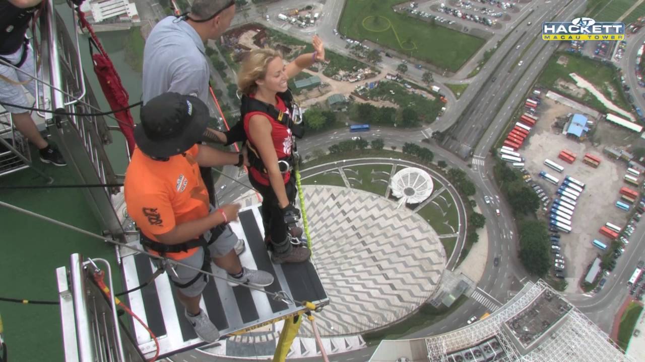 The World's Highest Bungy Jump! - YouTube