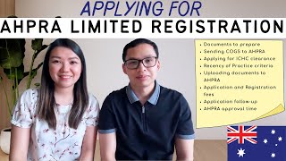 How we applied for AHPRA Limited Registration | Filipino IMGs to Australia