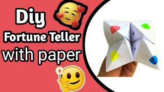 Diy Fortune Teller with paper best out of waste | Easy making at home | Art and Craft by Ritika