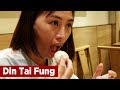 Happy Wife at Din Tai Fung - Must Eat Food in Taipei, Taiwan