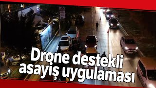 Bursa’da Drone Destekli Asayiş Uygulaması