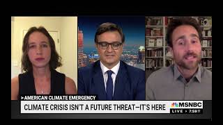 Hannah Safford on All In With Chris Hayes—Climate Crisis (071621)