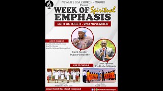 WEEK OF SPIRITUAL EMPHASIS|| DAY 7||  SABBATH FELLOWSHIP|| 02-11-2024