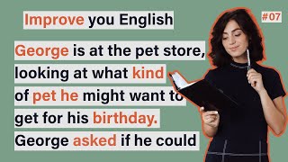 The pet store | Learning English Speaking  |  Level 2  |  Listen and practice #07