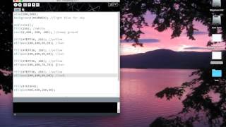 opacity with the fill() function