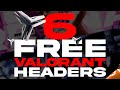 Free Valorant headers/banners!