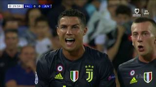 ROJA CRISTIANO RONALDO | Valencia vs Juventus - UEFA Champions League