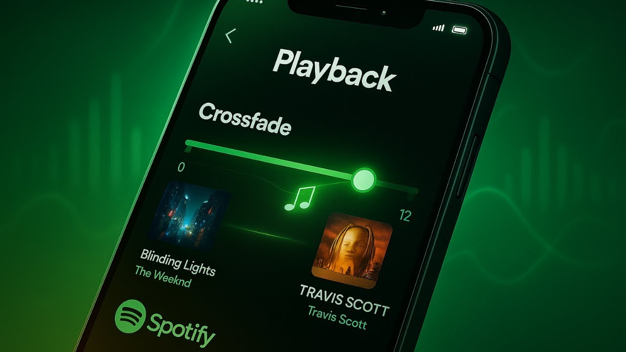 How To Make Song Transitions On Spotify Desktop Mobile Youtube