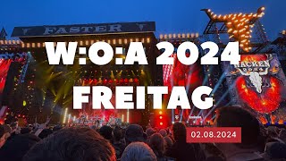 Wacken Open Air WOA 2024 Freitag -Beast in Black , April Art,  Blind Guardian, Pain,  Sandra