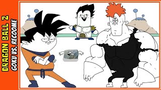 Dragon Ball Z: Goku vs. Recoome (Animación Fumada)