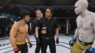 Bruce Lee vs. Scary Skull (EA Sports UFC 3) - Epic Battle 💯 🐲 - Dragon Fights 🐉