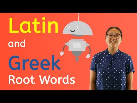 What is the Greek root word for write?