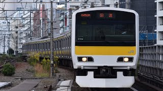 【TK入場回送】E231系500番台三鷹車　恵比寿駅通過